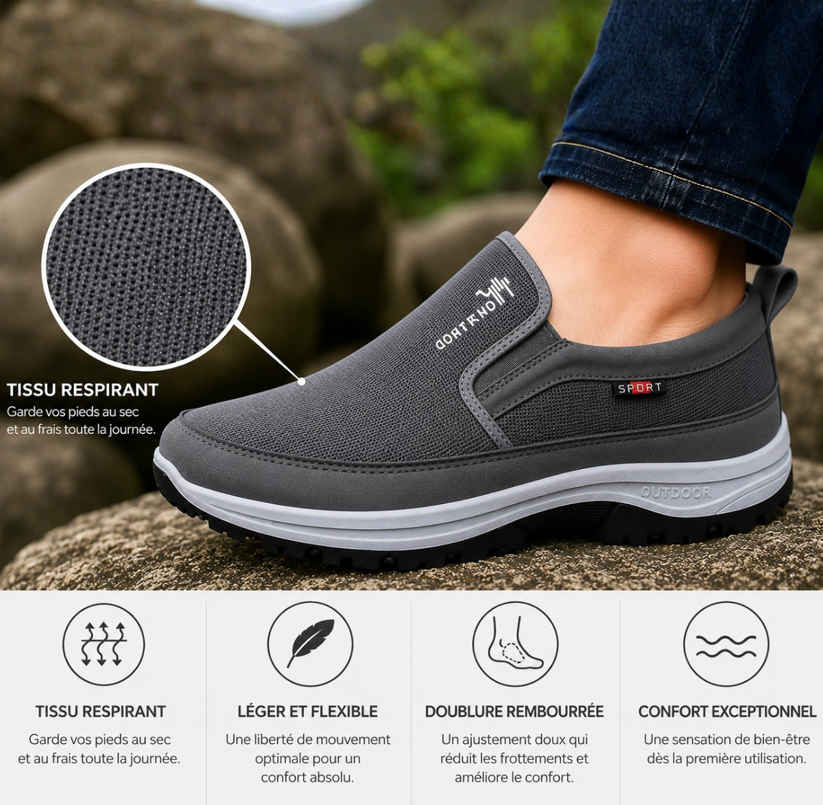 Pheron ® - Chaussures Confort & Résistance + Cadeau Offert