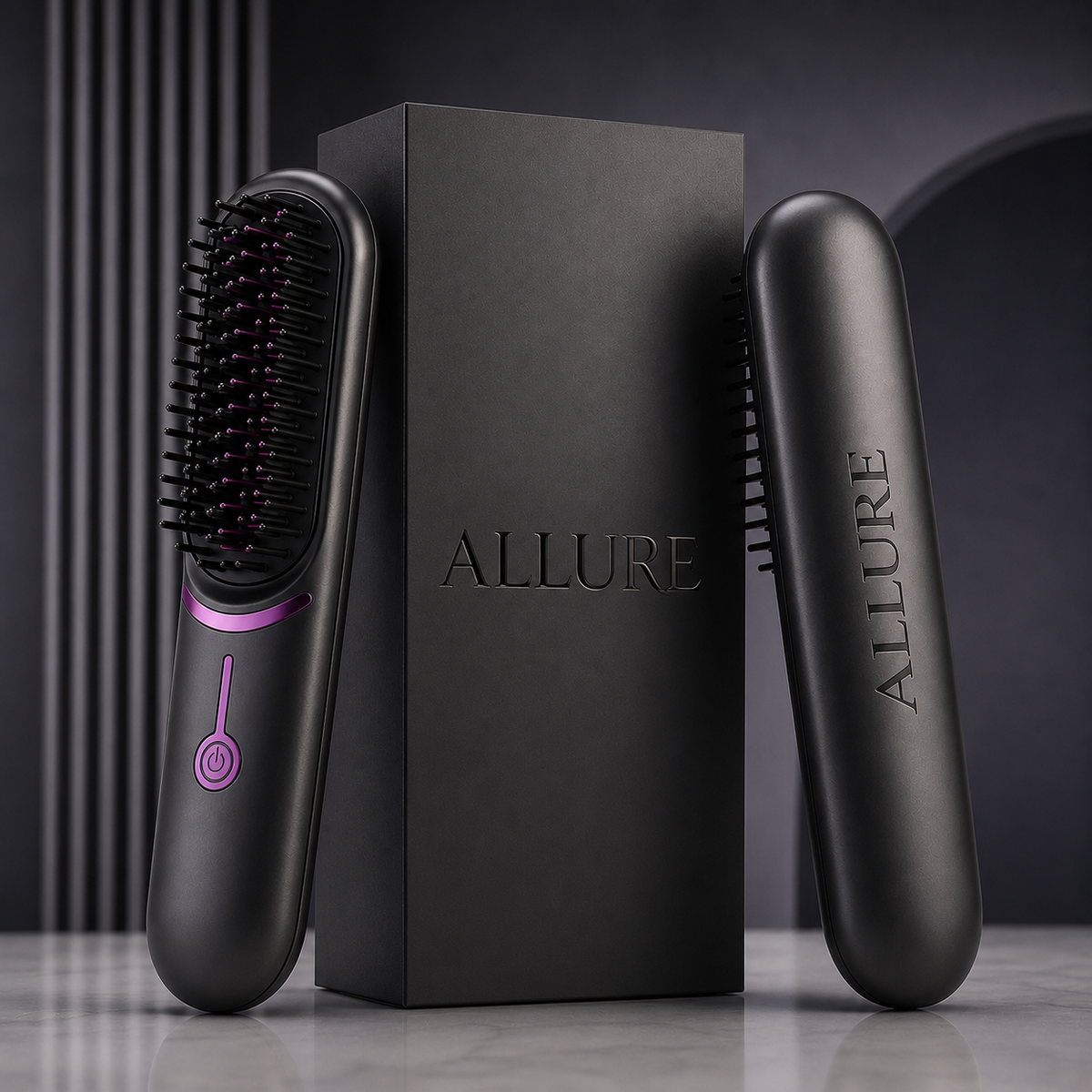 Brosse lissante chauffante Allure – VolumeLift™