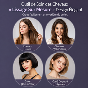 Brosse lissante chauffante Allure – VolumeLift™