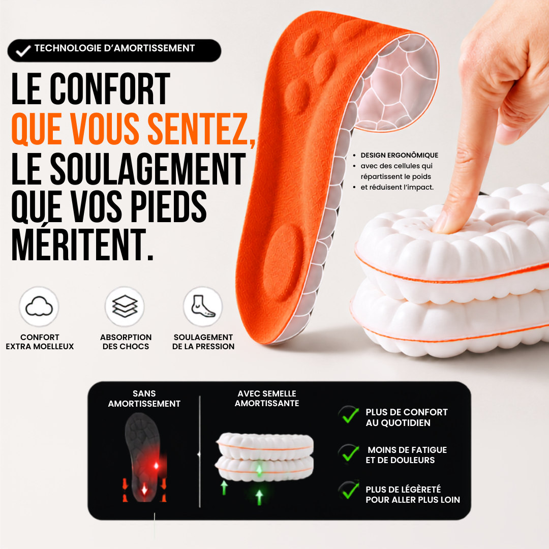 CloudStep™ | Semelle Ultra Confort