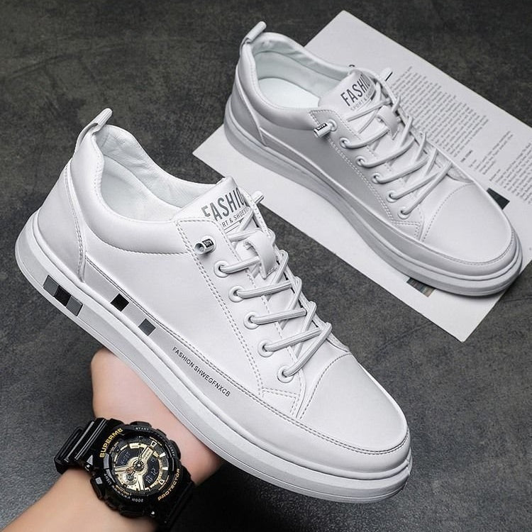 Allure | Chaussures décontractées en cuir véritable